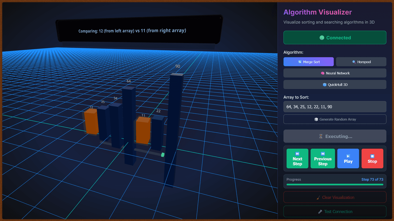 Merge Sort Visualization